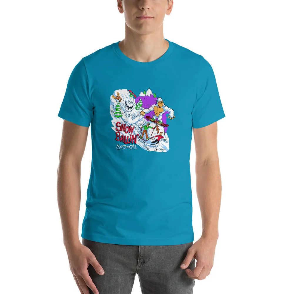 Snorilla Snow Ballin' snowboard shirt