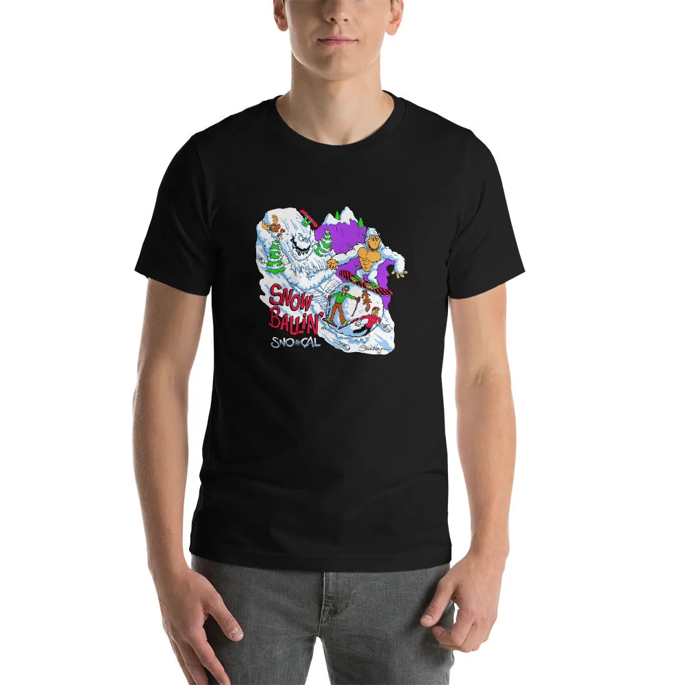 Snorilla Snow Ballin' snowboard shirt