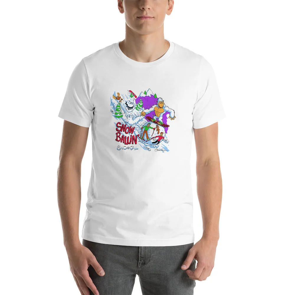 Snorilla Snow Ballin' snowboard shirt