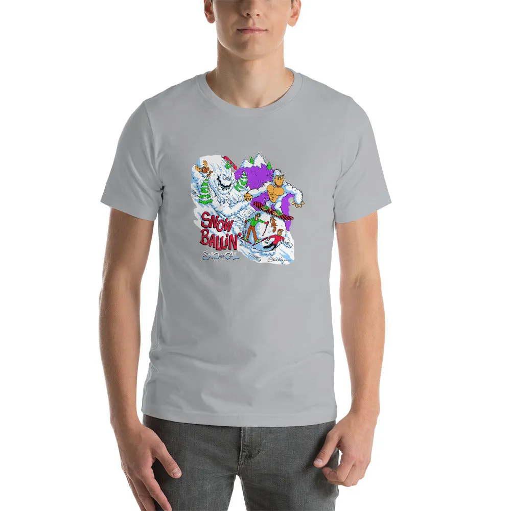 Snorilla Snow Ballin' snowboard shirt