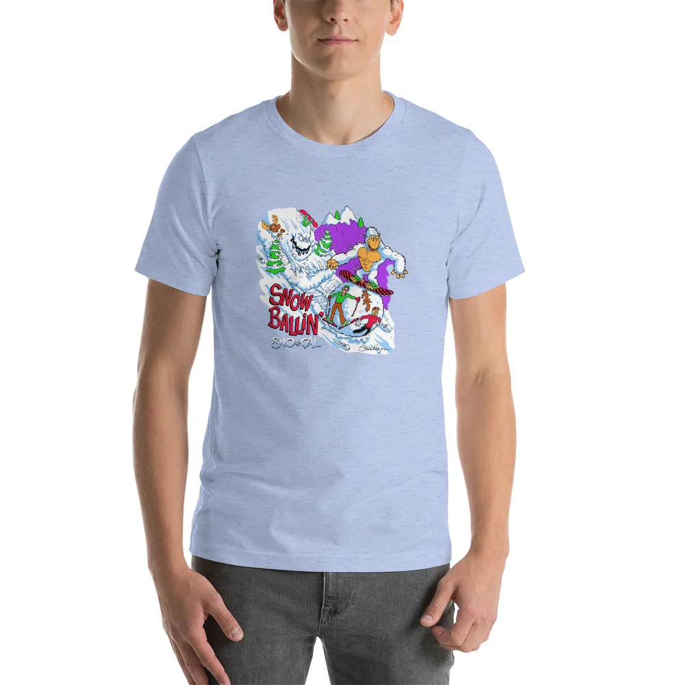 Snorilla Snow Ballin' snowboard shirt