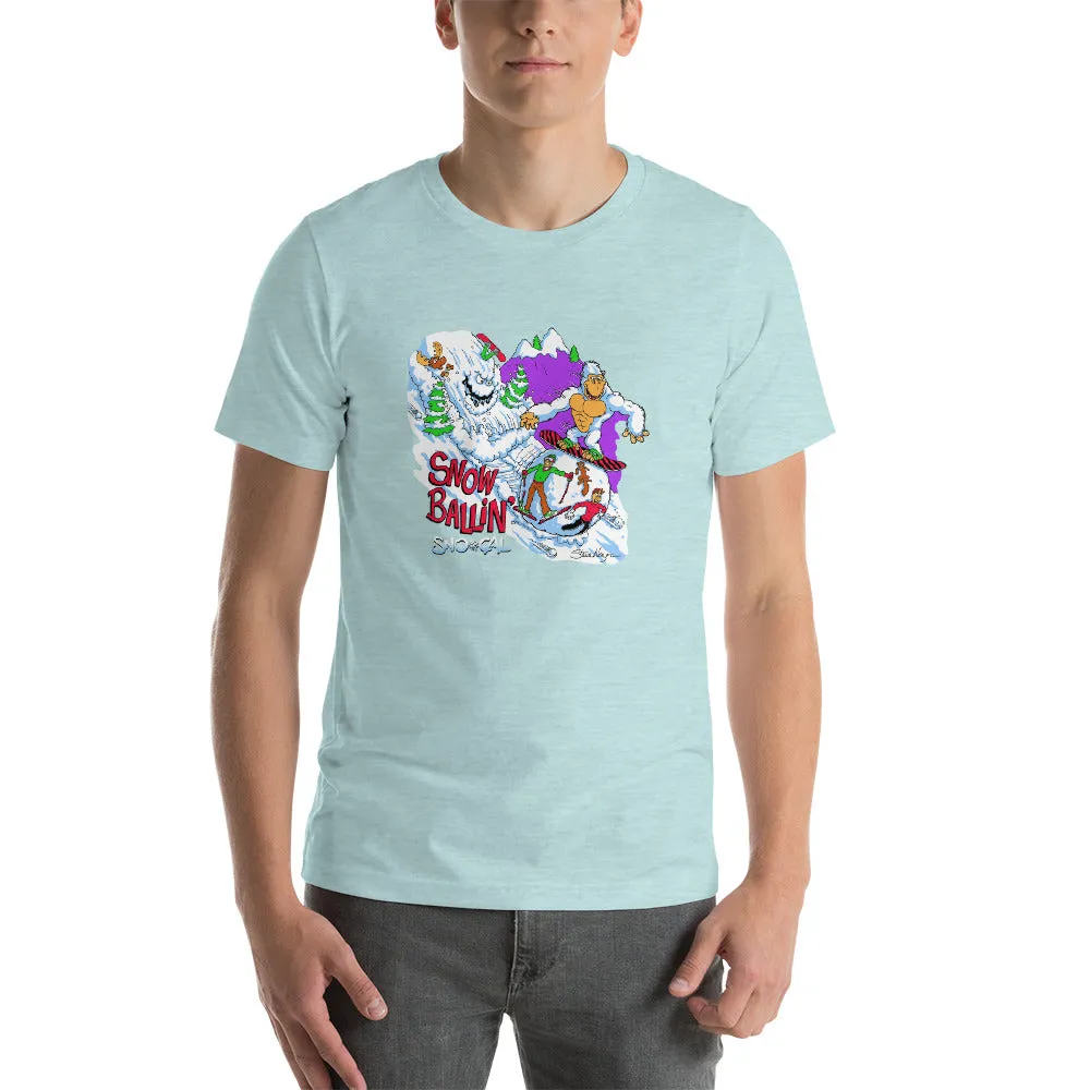 Snorilla Snow Ballin' snowboard shirt