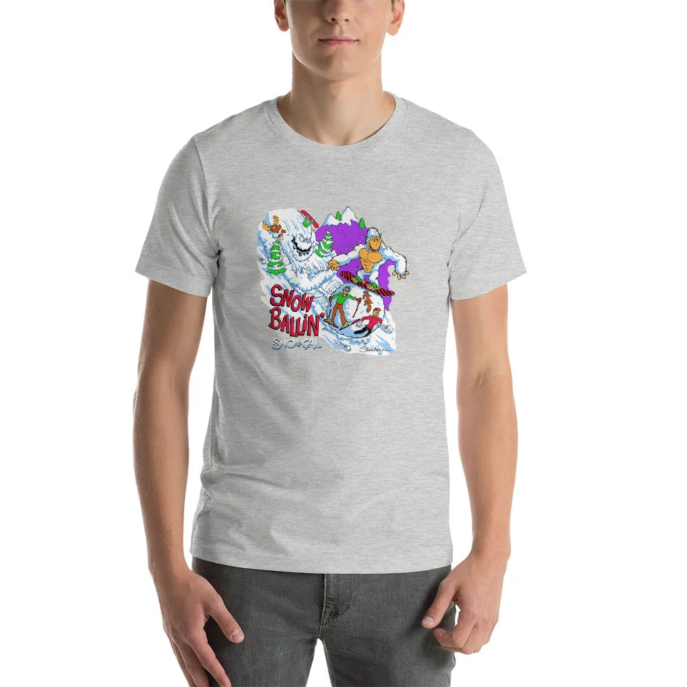 Snorilla Snow Ballin' snowboard shirt