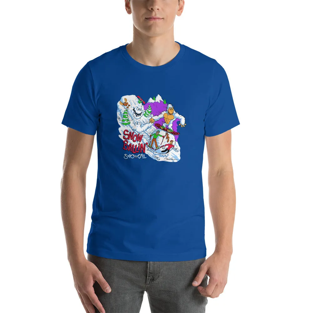 Snorilla Snow Ballin' snowboard shirt