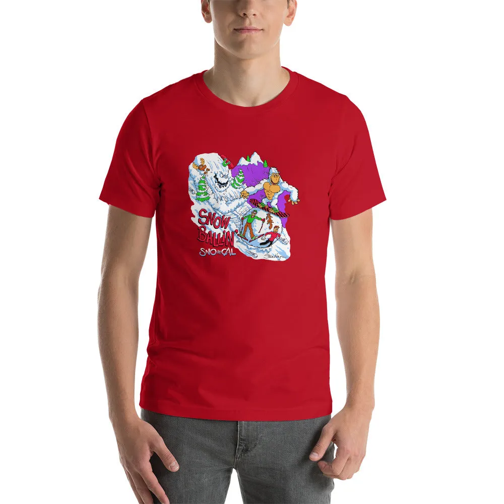 Snorilla Snow Ballin' snowboard shirt