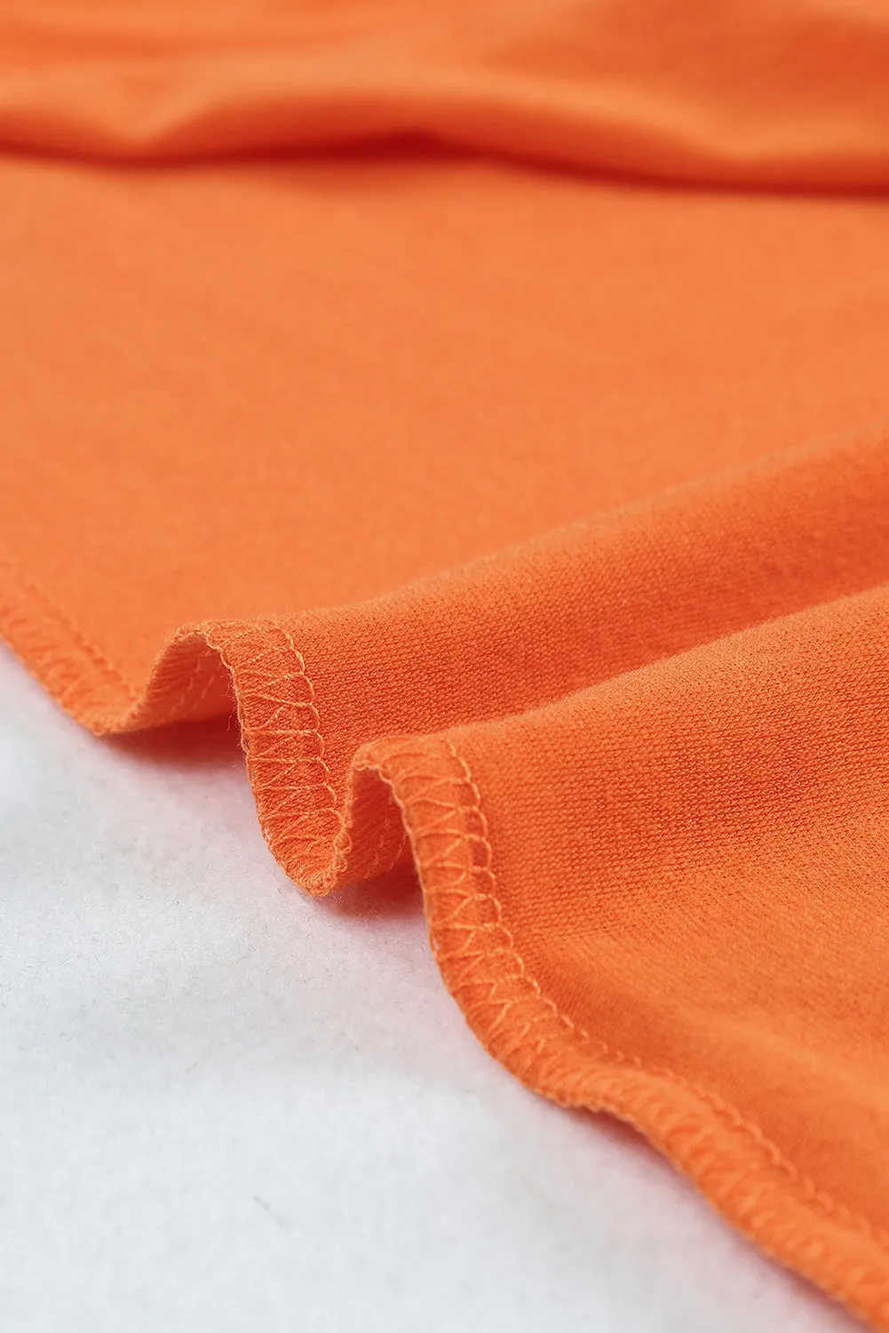 Solid Color Crew Neck Tee