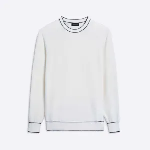 Solid Crew Neck Sweater