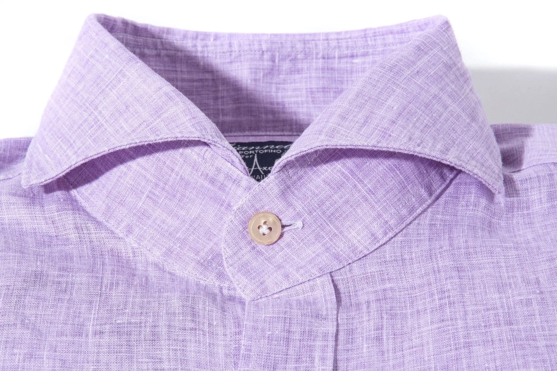 Sorgue Linen Shirt In Lavender