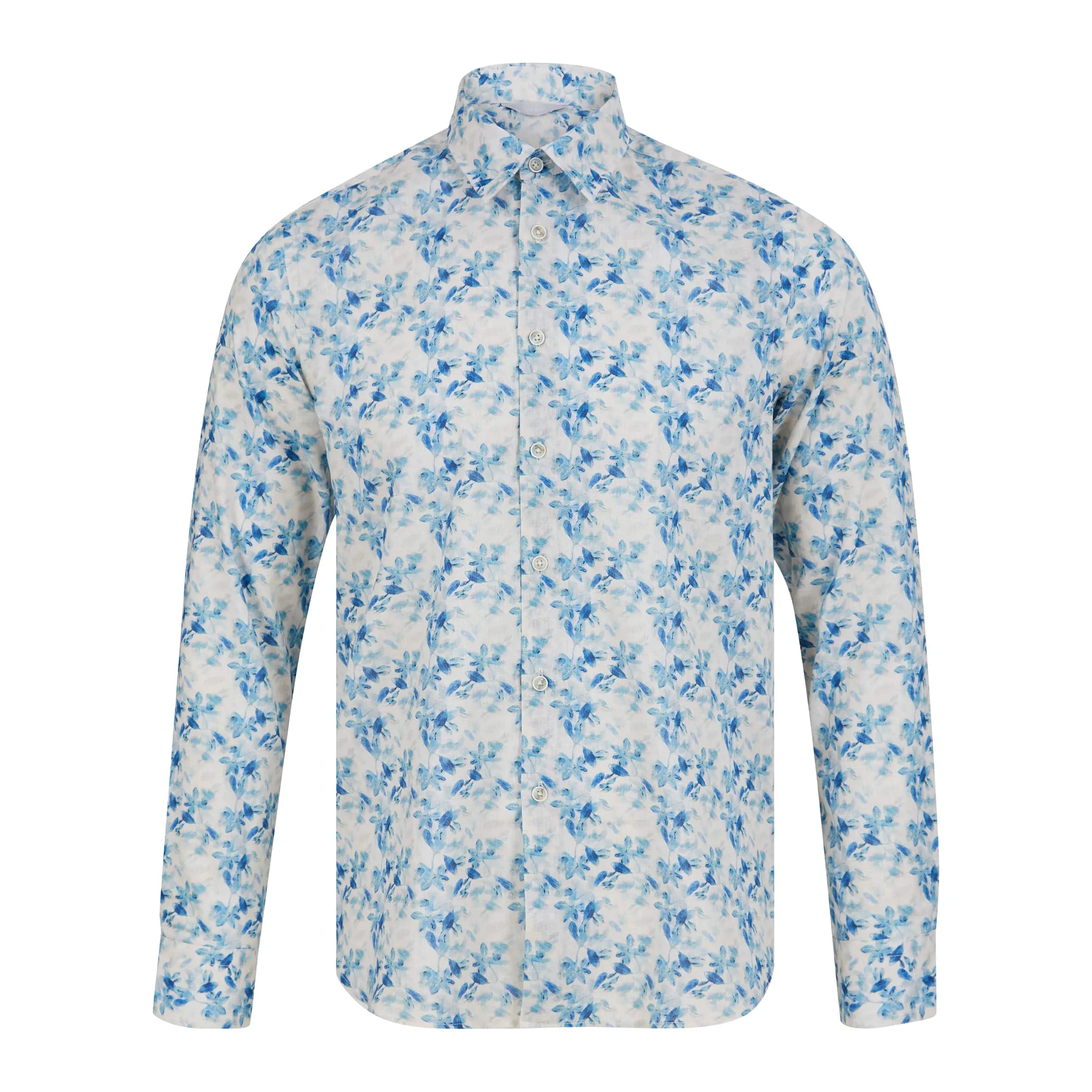 SSEINSE CAMICIA PRINTED LONG SLEEVE SHIRT