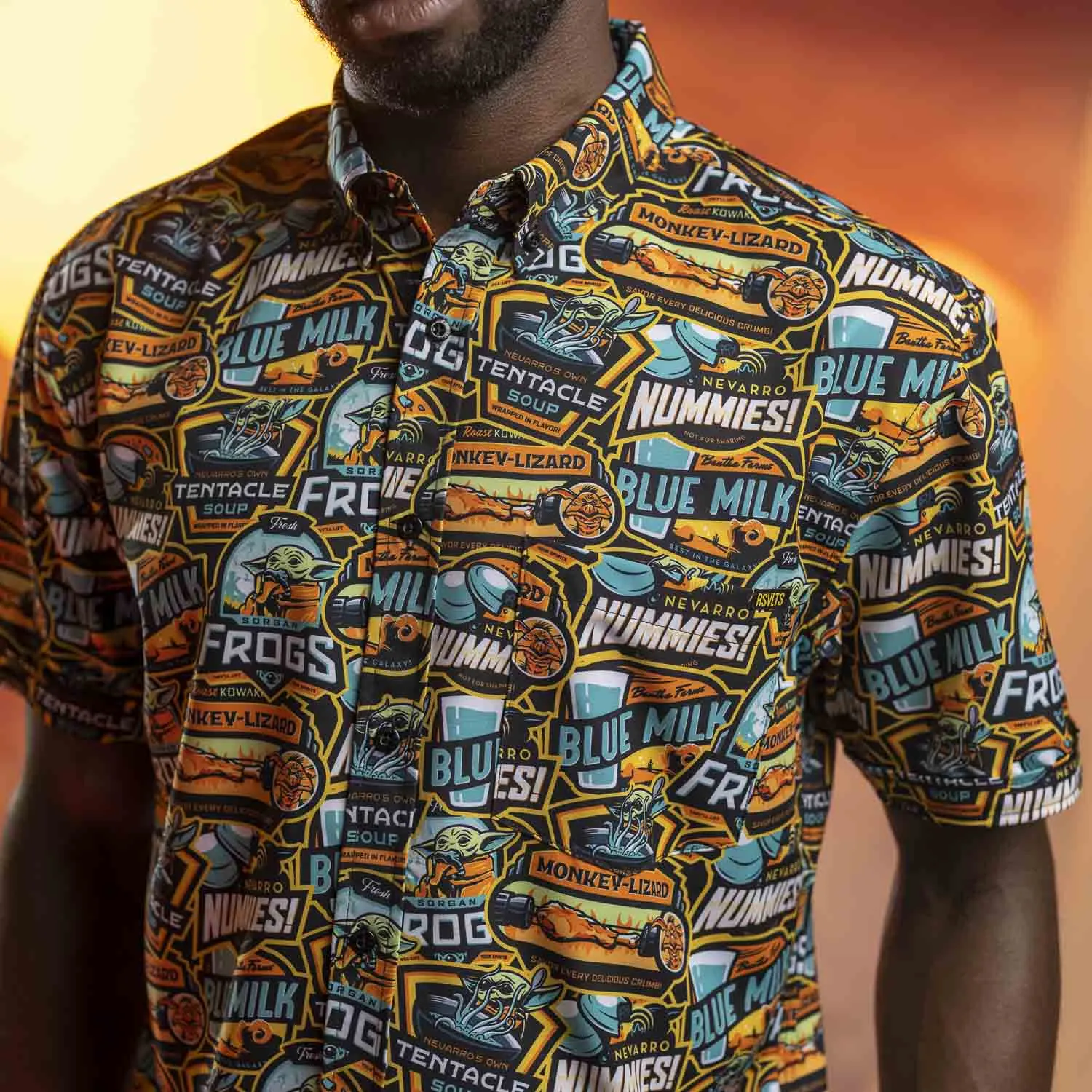 Star Wars™ The Mandalorian™ “Mandolicious” – KUNUFLEX Short Sleeve Shirt
