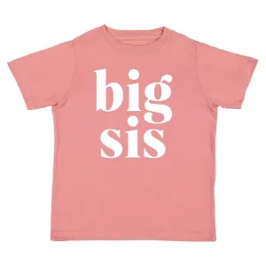 Sweet Wink Big Sis Dusty Rose S/S Tee