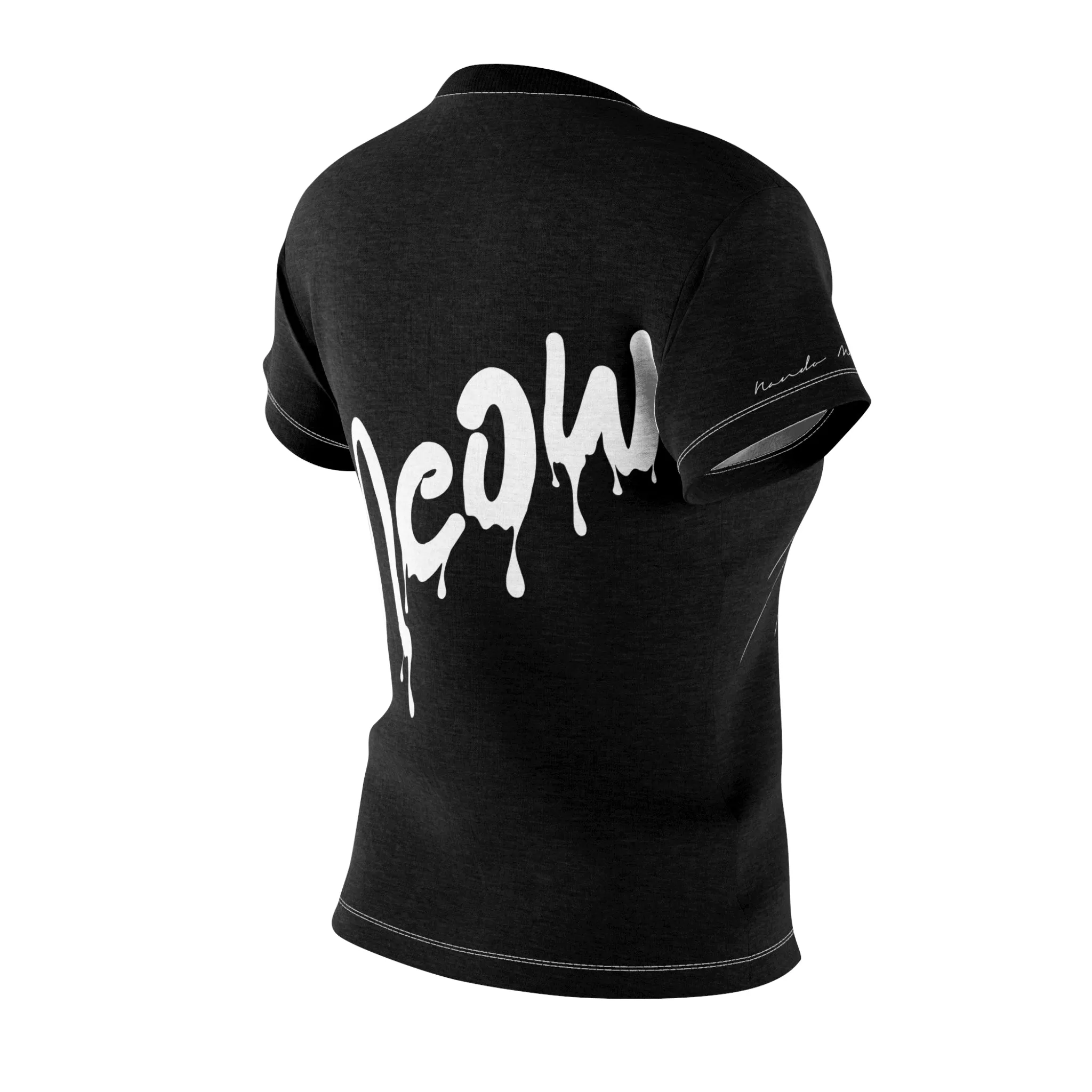 T-Shirt, Black Halloween Bad Cat
