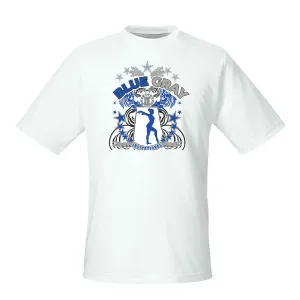 Team 365 Zone Performance-T-Shirts Blue Gray Invitational