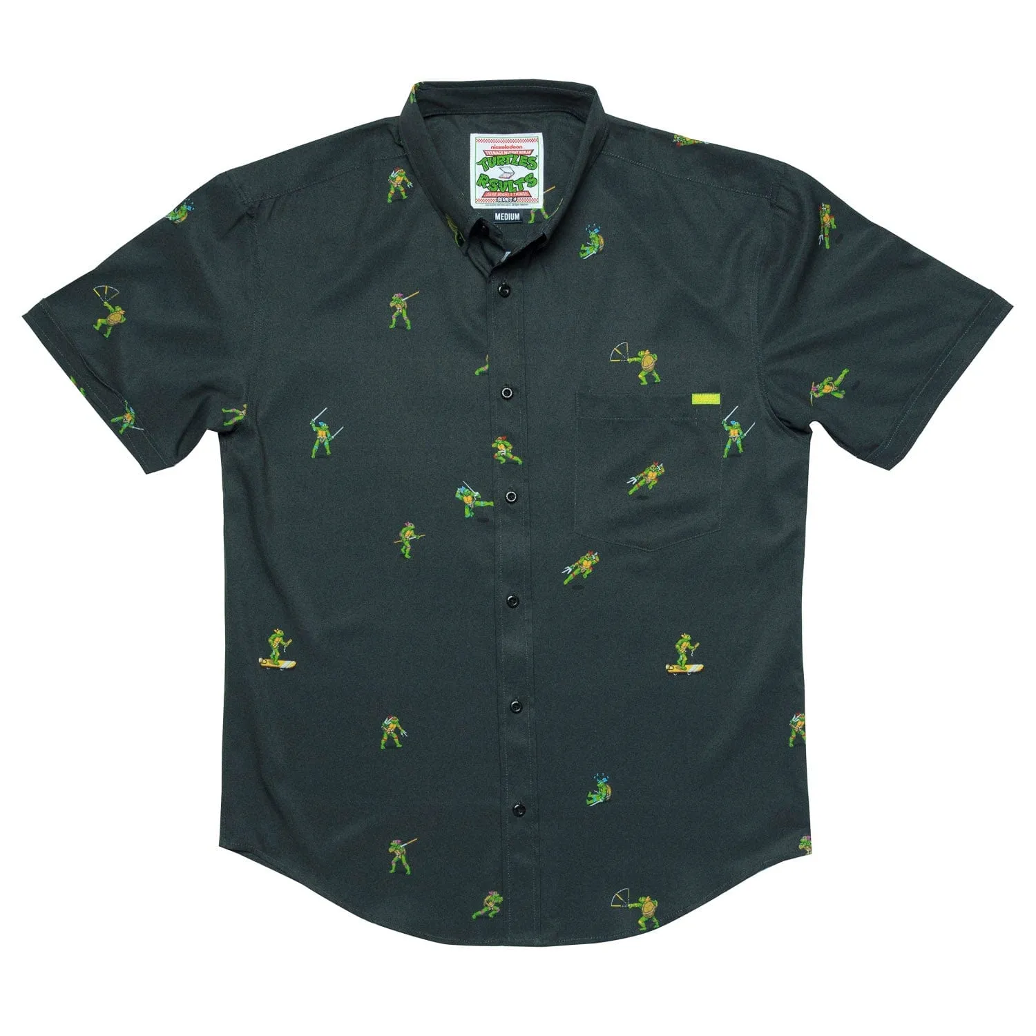 Teenage Mutant Ninja Turtles "Choose Your Turtle (At Night)" – KUNUFLEX Short Sleeve Shirt