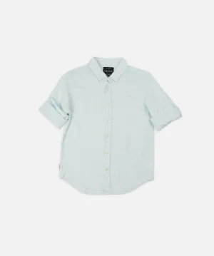Tennyson Indie Shirt - Cyan