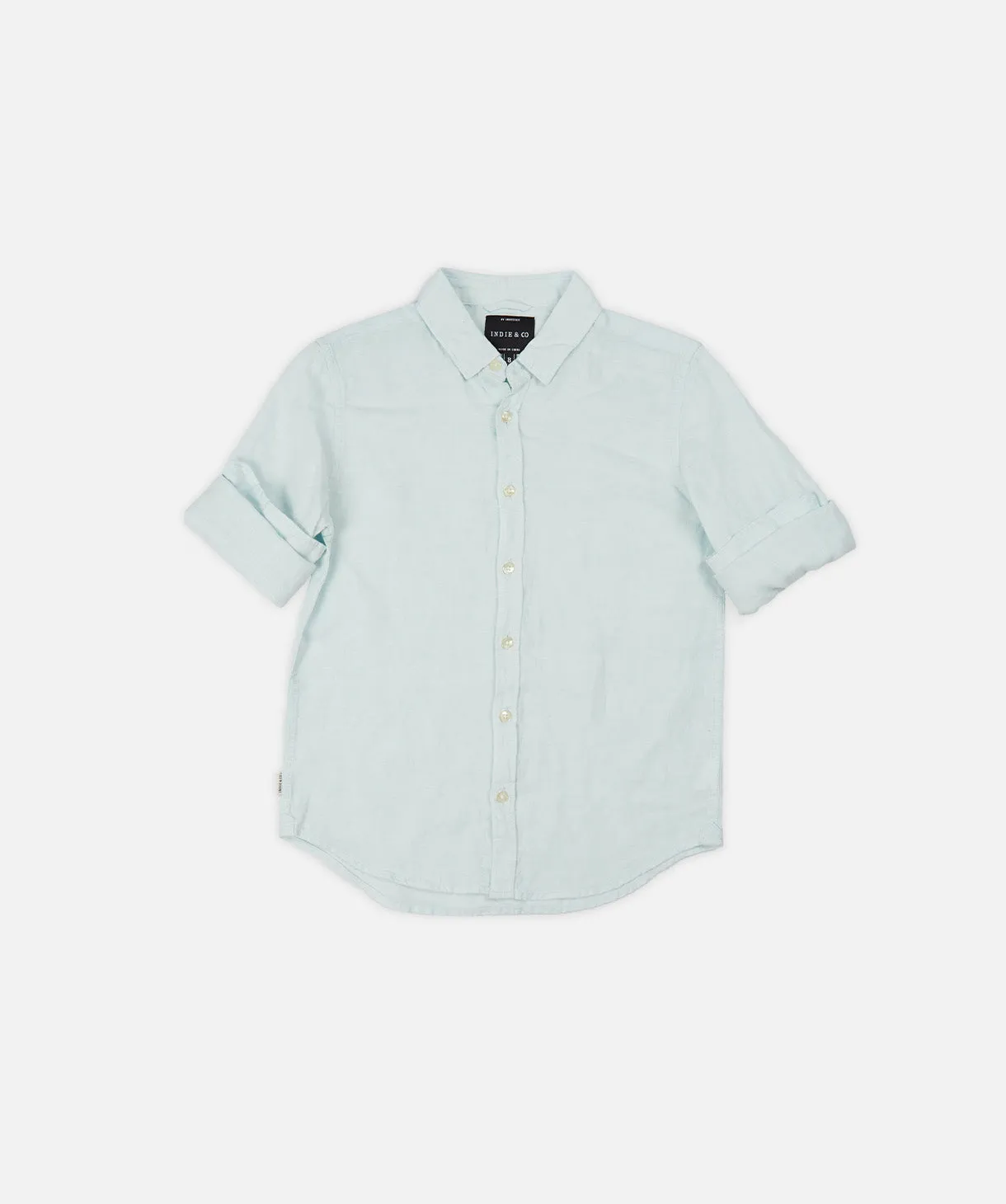 Tennyson Indie Shirt - Cyan