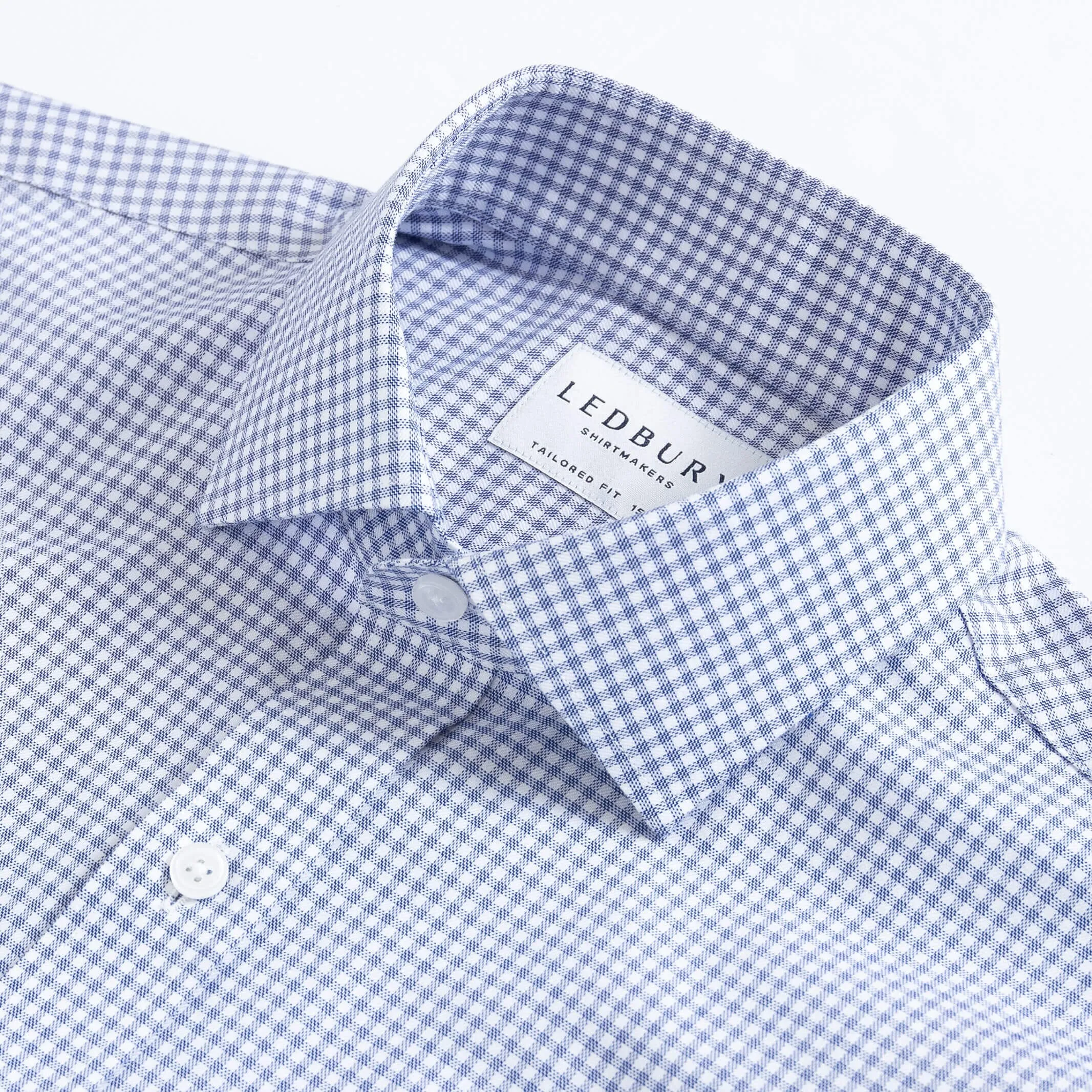 The Blue Glasper Check Dress Shirt