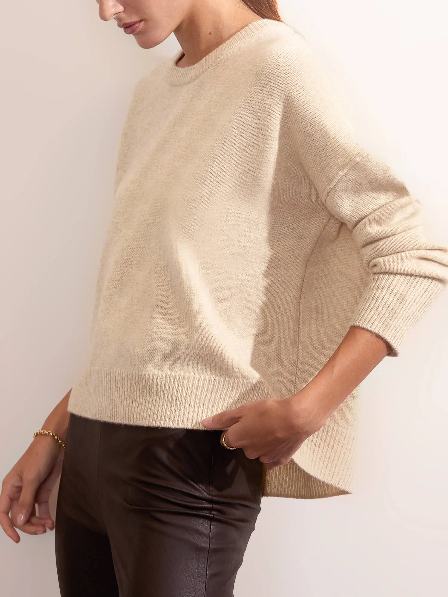 The Everyday Cashmere Bright Crew