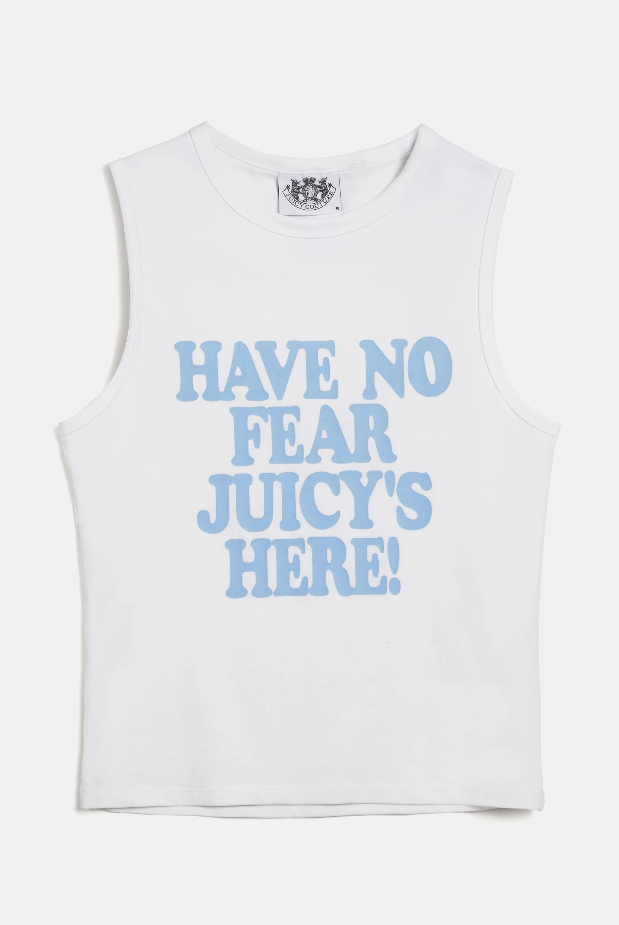 THE ICONS | WHITE 'HAVE NO FEAR' TANK