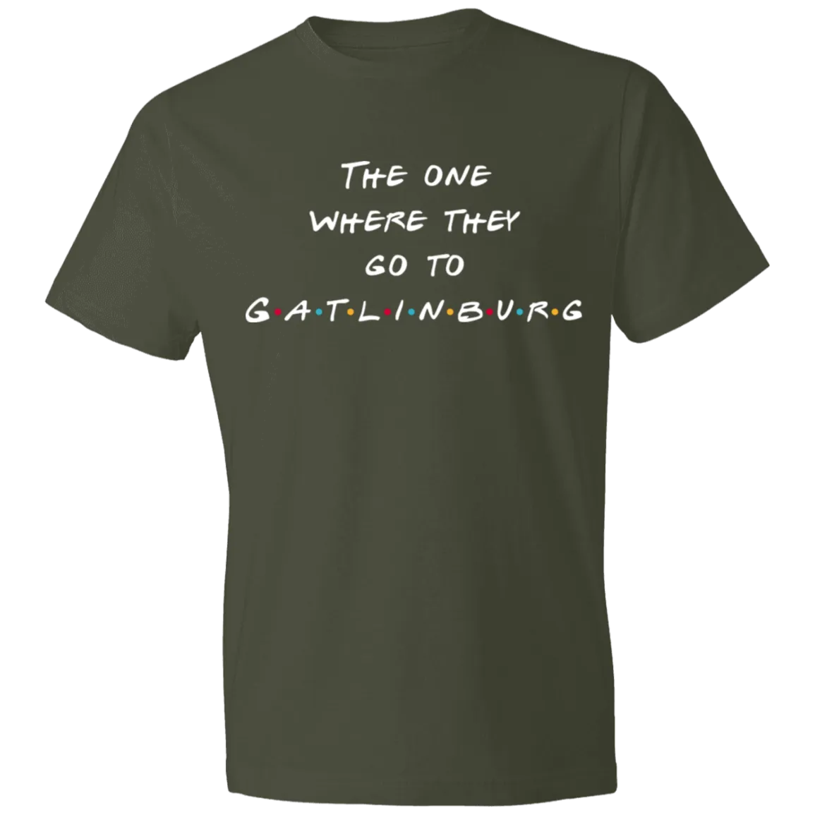 The One Where They Go to Gatlinburg (White) - Men's Tee