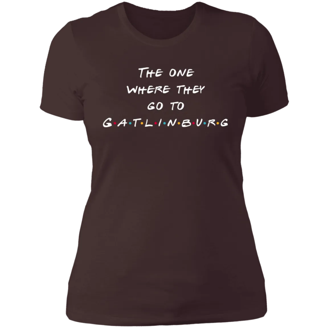 The One Where They Go to Gatlinburg (White) - Women's Tee