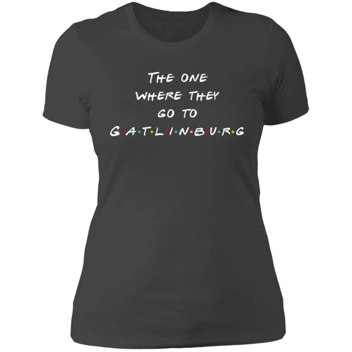 The One Where They Go to Gatlinburg (White) - Women's Tee