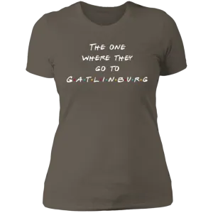 The One Where They Go to Gatlinburg (White) - Women's Tee