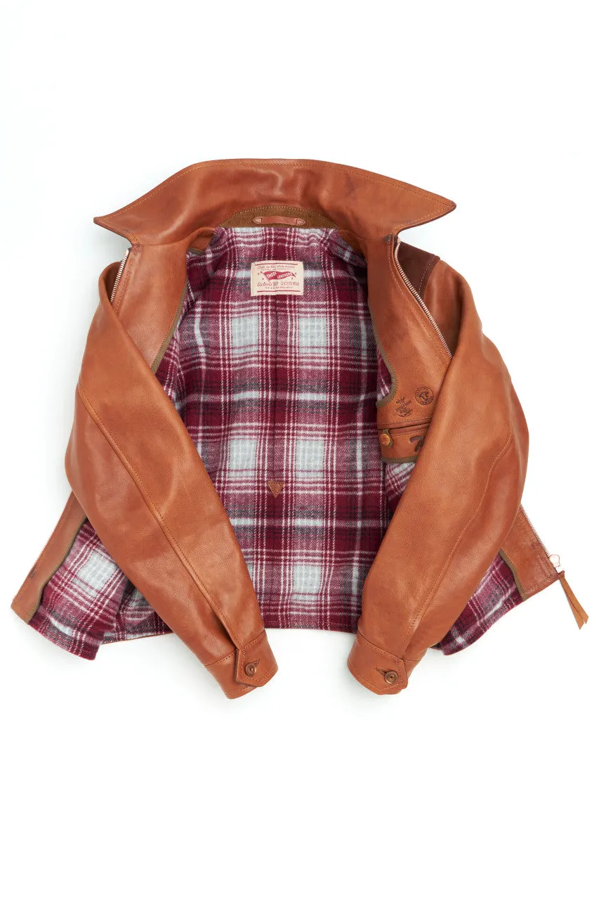 Thedi Leathers MTC-7280 Two Tone Bi-Leather Jacket