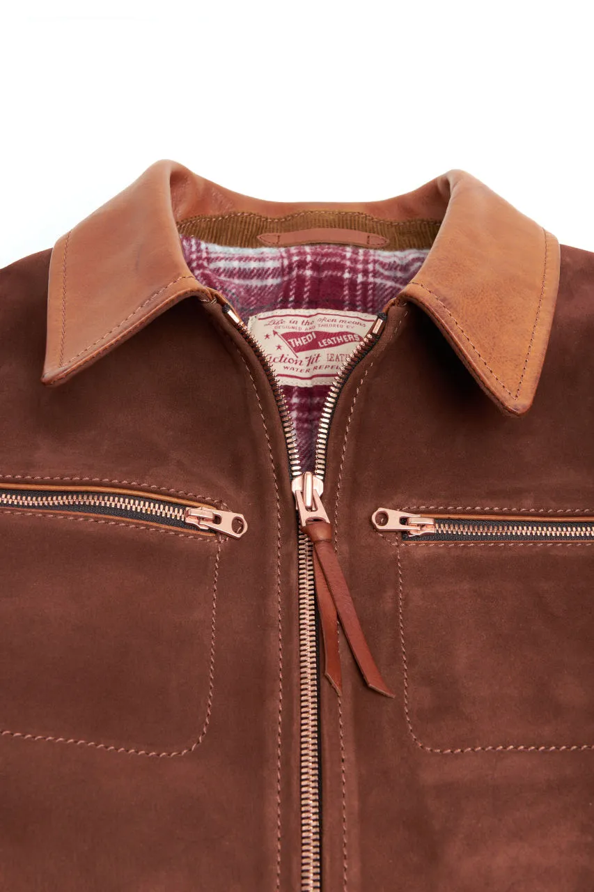 Thedi Leathers MTC-7280 Two Tone Bi-Leather Jacket