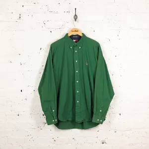Tommy Hilfiger Button Down Shirt - Green - XL