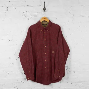 Tommy Hilfiger Check Shirt - Red - XL