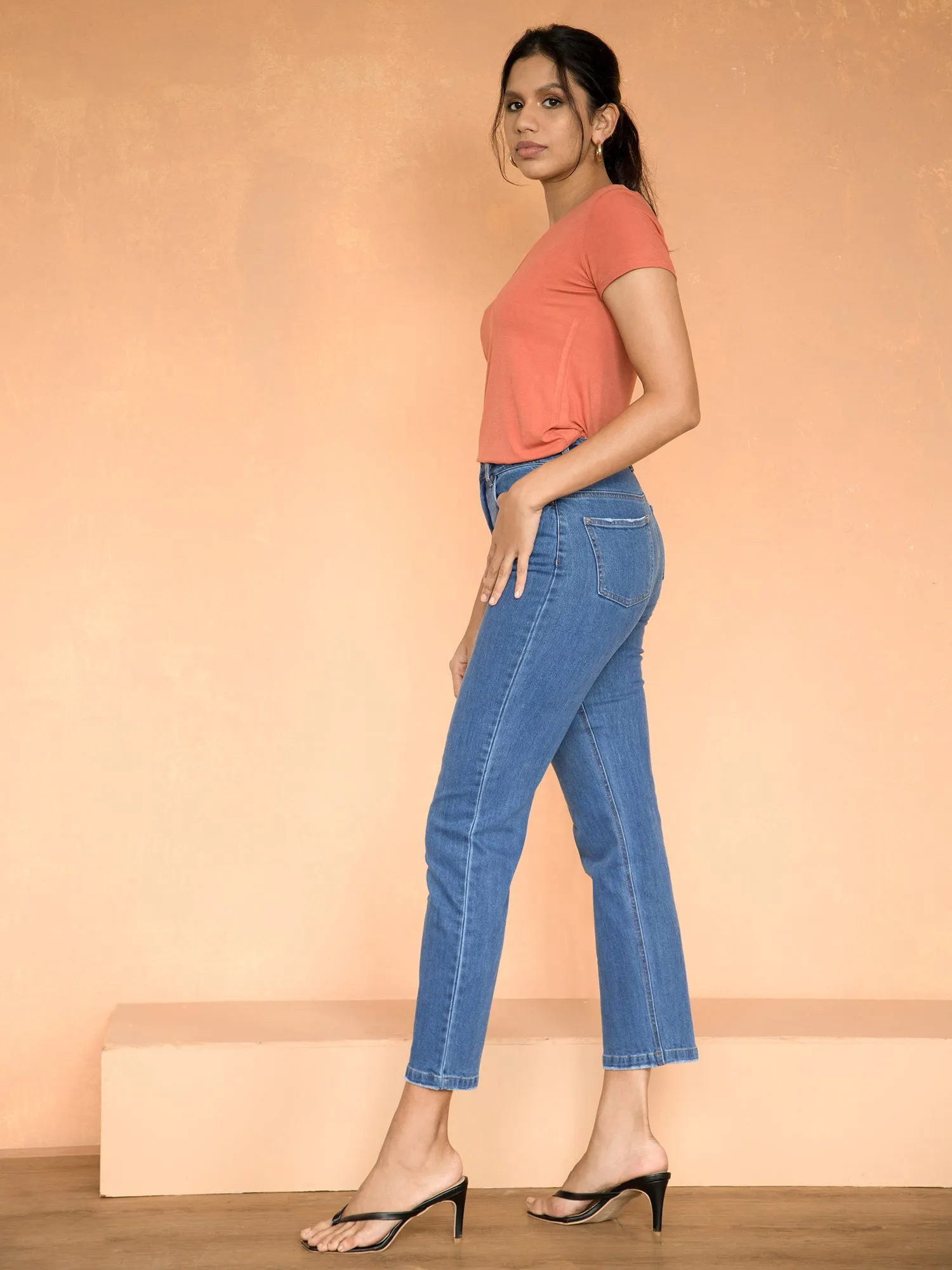 V- Neck Basic T-Shirt