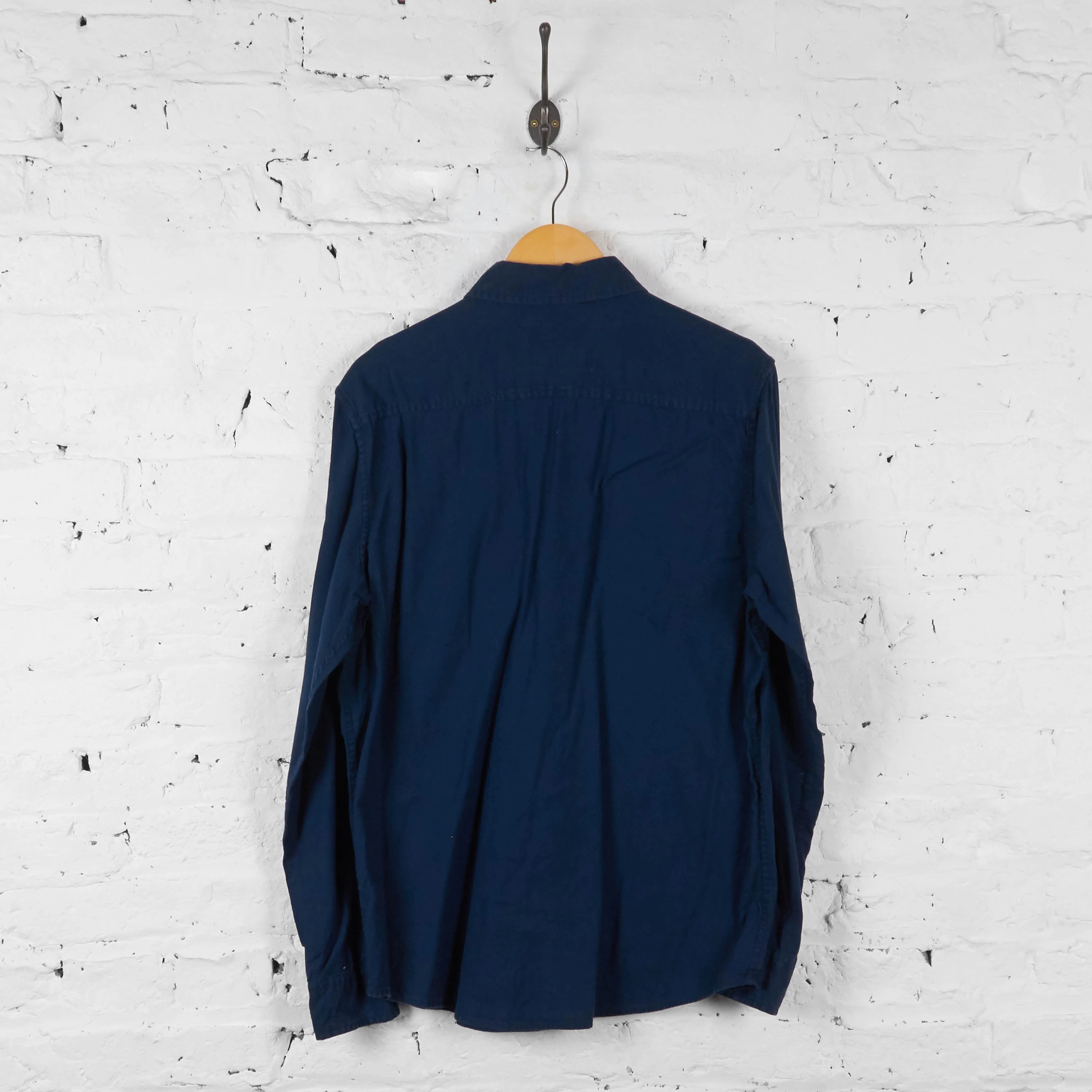 Vintage Levi's Button Up Shirt - Navy - L