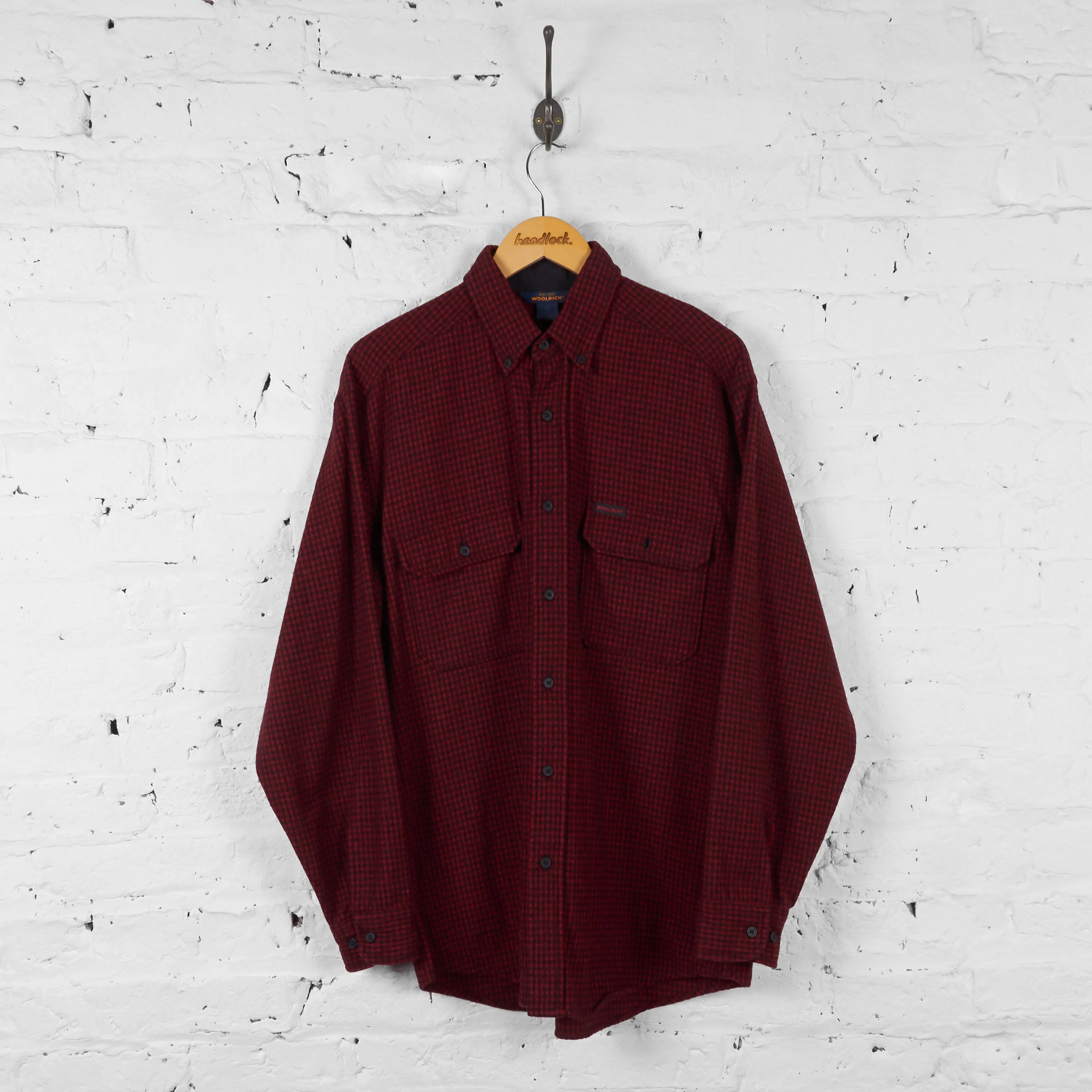 Vintage Woolrich Shirt - Red - M