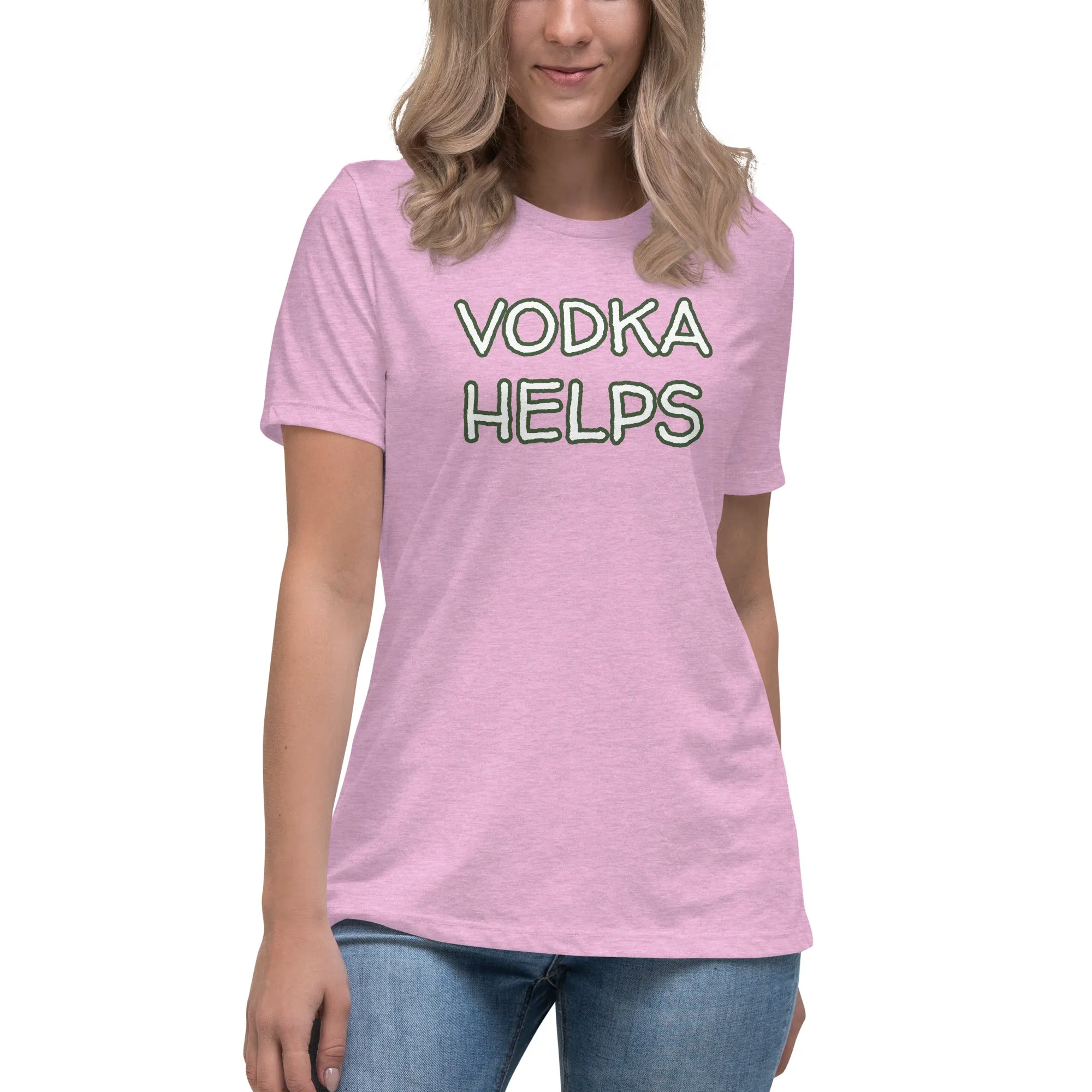 Vodka Helps Women's T-Shirt