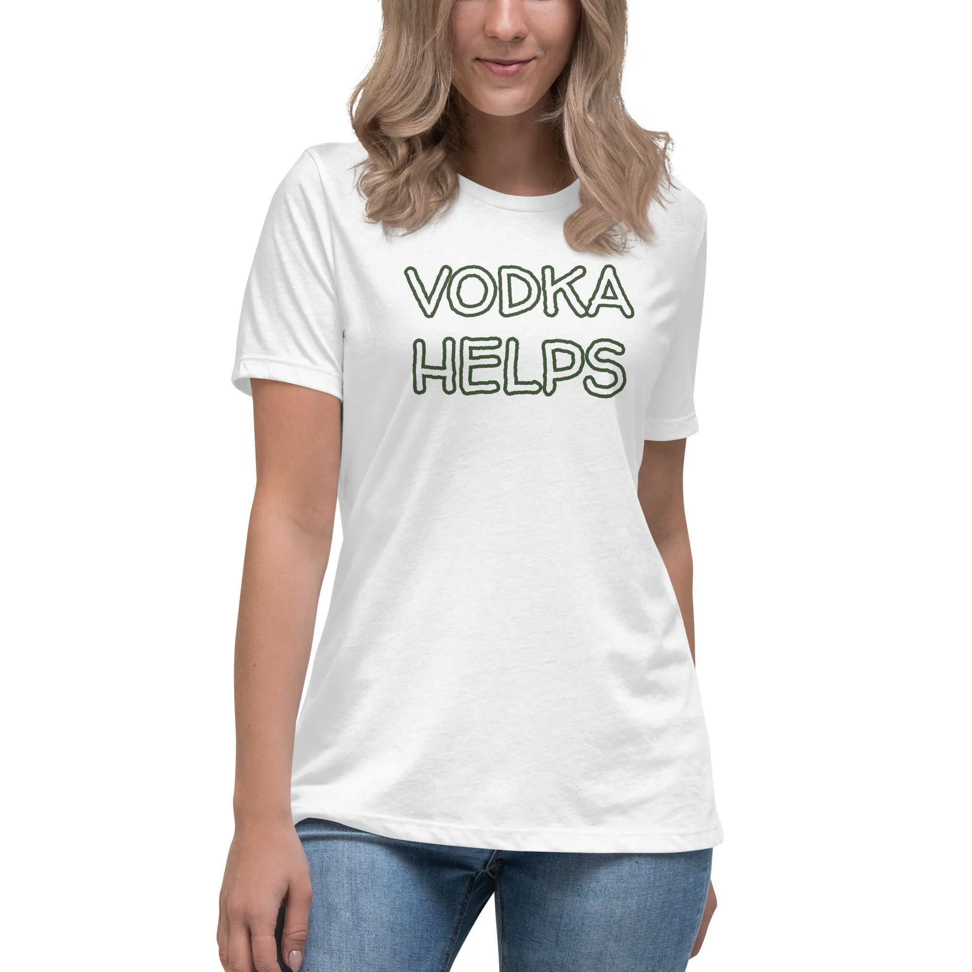 Vodka Helps Women's T-Shirt