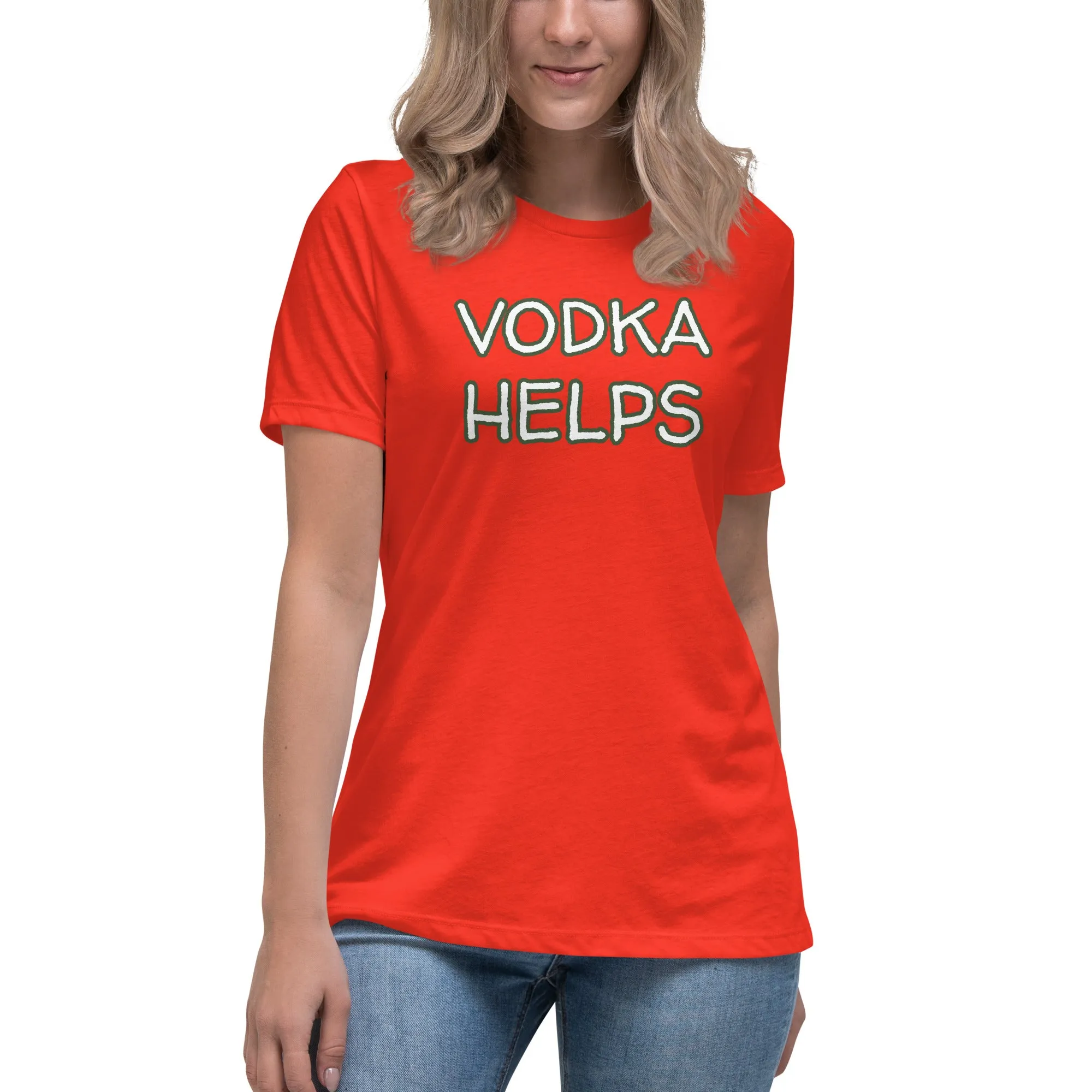 Vodka Helps Women's T-Shirt