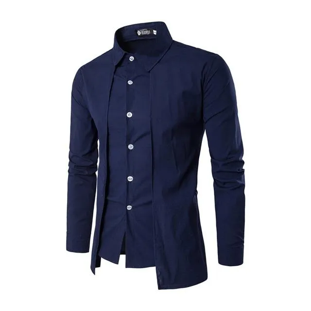 West Louis™ Color Social Dress Shirt