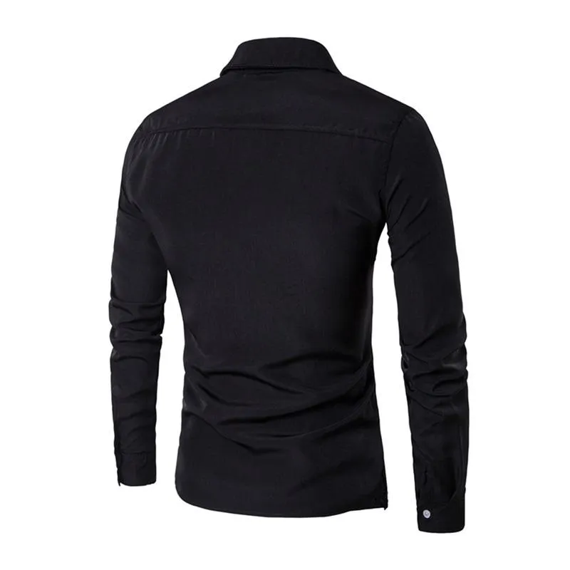 West Louis™ Color Social Dress Shirt