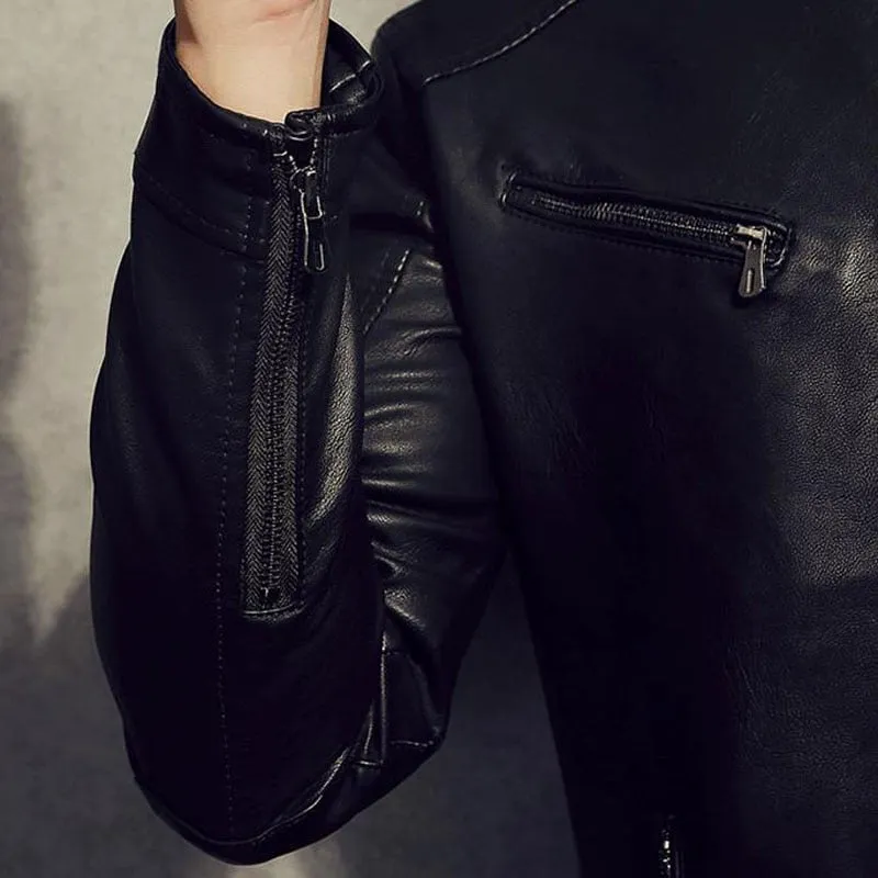 West Louis™ Moto Sheepskin Leather Jacket