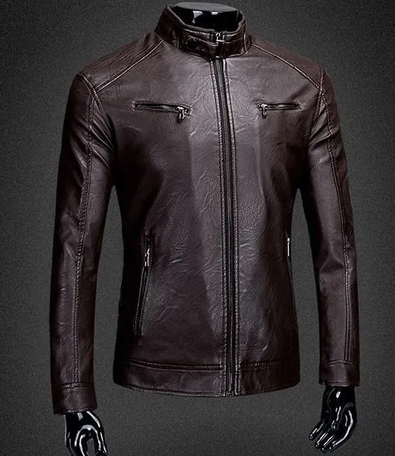 West Louis™ Moto Sheepskin Leather Jacket