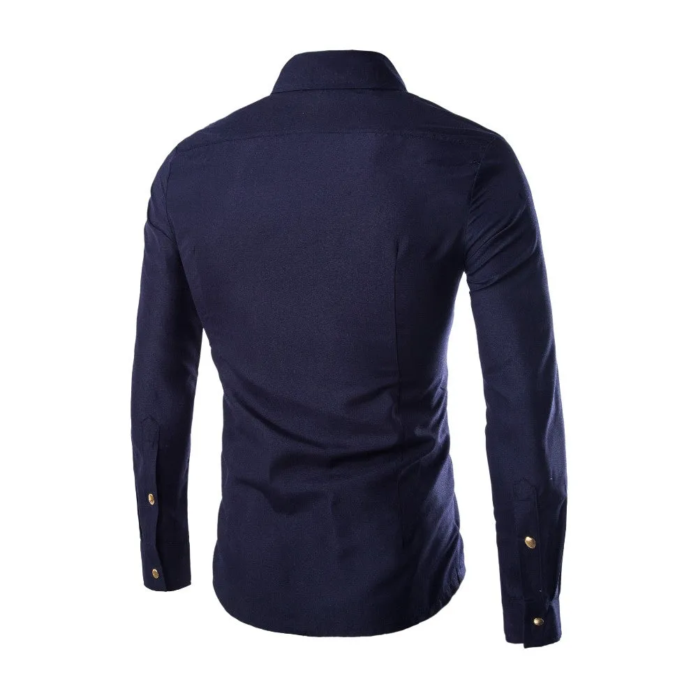 West Louis™ Zipper Pocket Style Shirt
