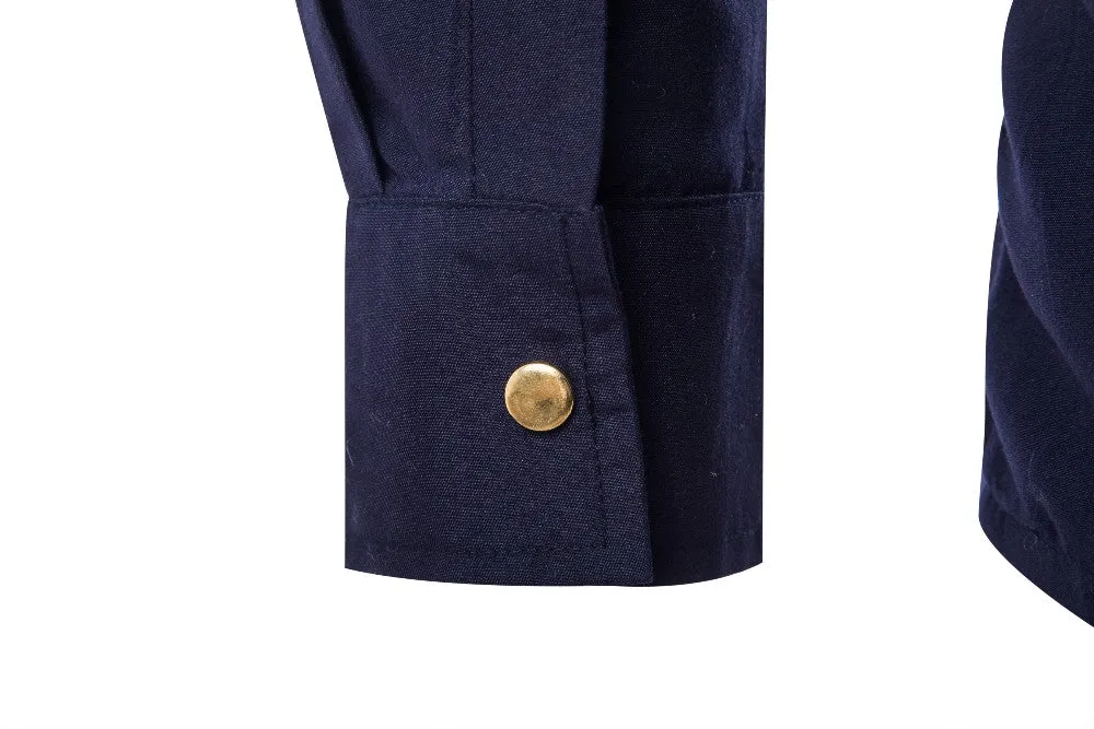 West Louis™ Zipper Pocket Style Shirt