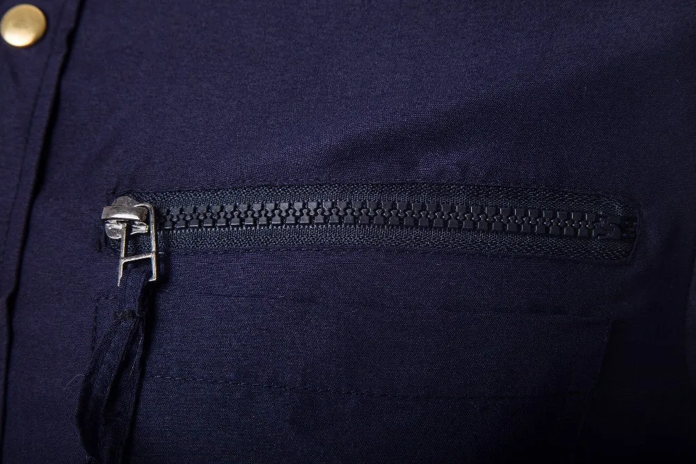 West Louis™ Zipper Pocket Style Shirt