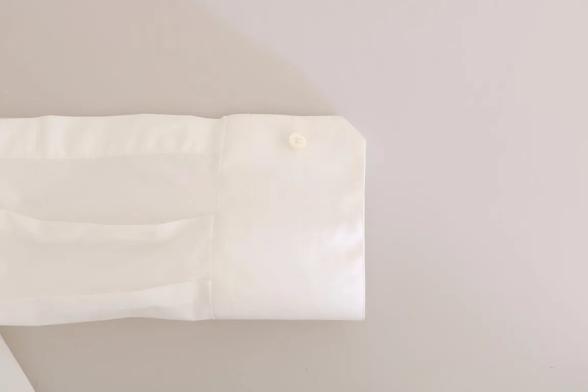 White Cotton SICILIA Slim Fit Shirt