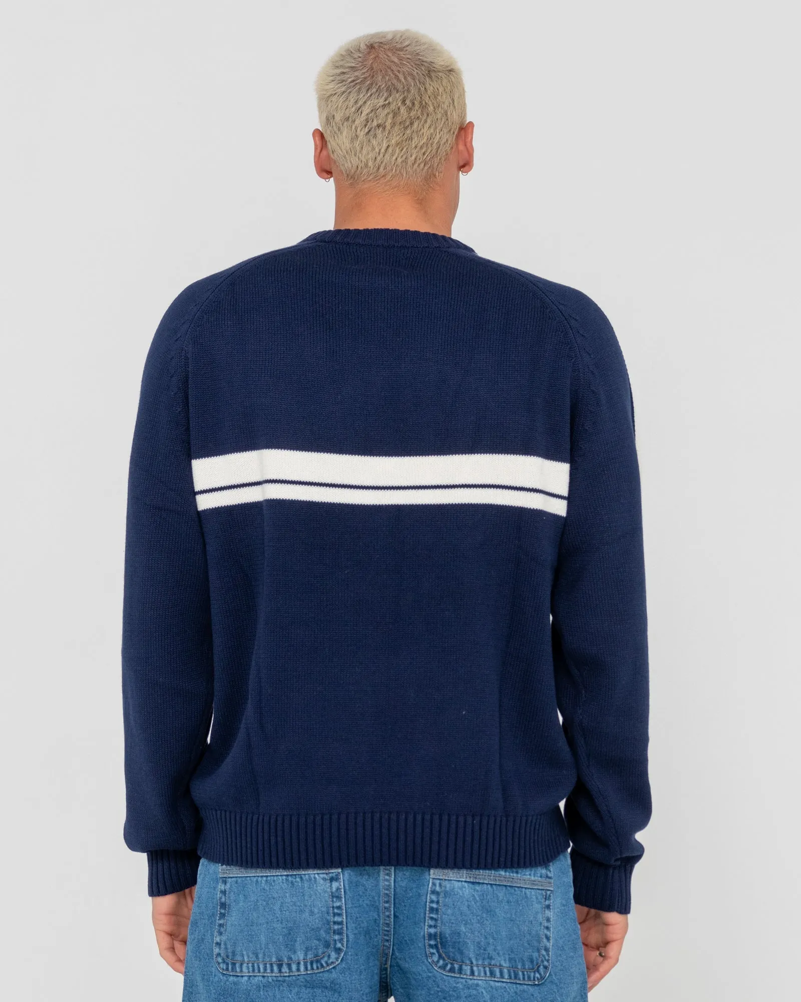 White Lines 2.0 Crew Knit