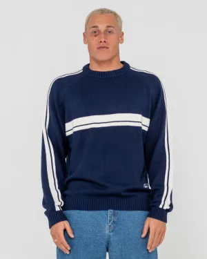 White Lines 2.0 Crew Knit