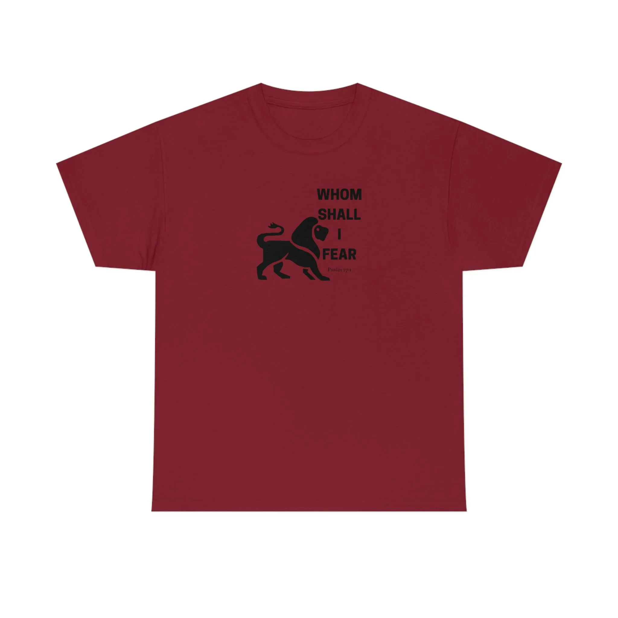 Whom Shall I Fear Men's Heavy Cotton Tee