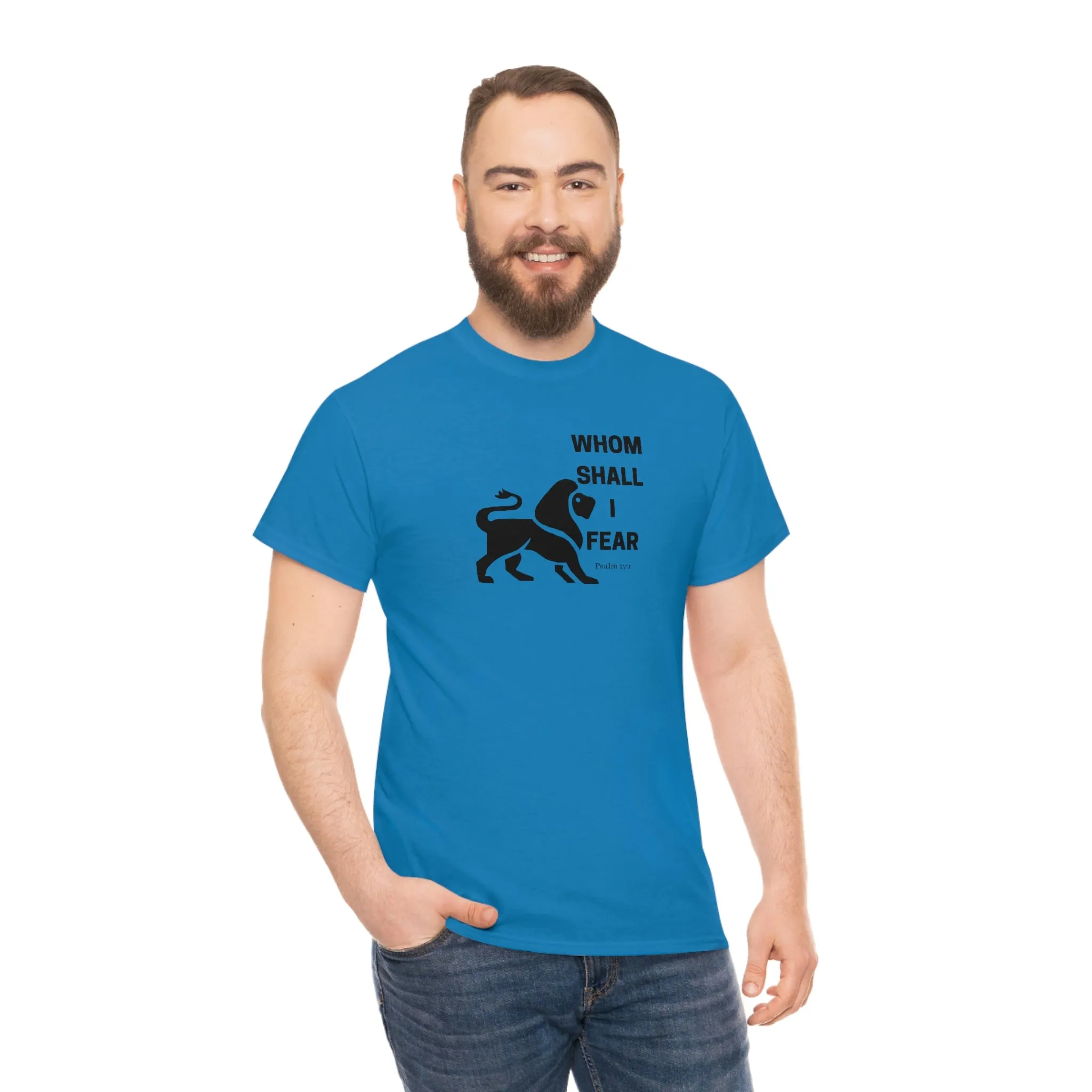Whom Shall I Fear Men's Heavy Cotton Tee
