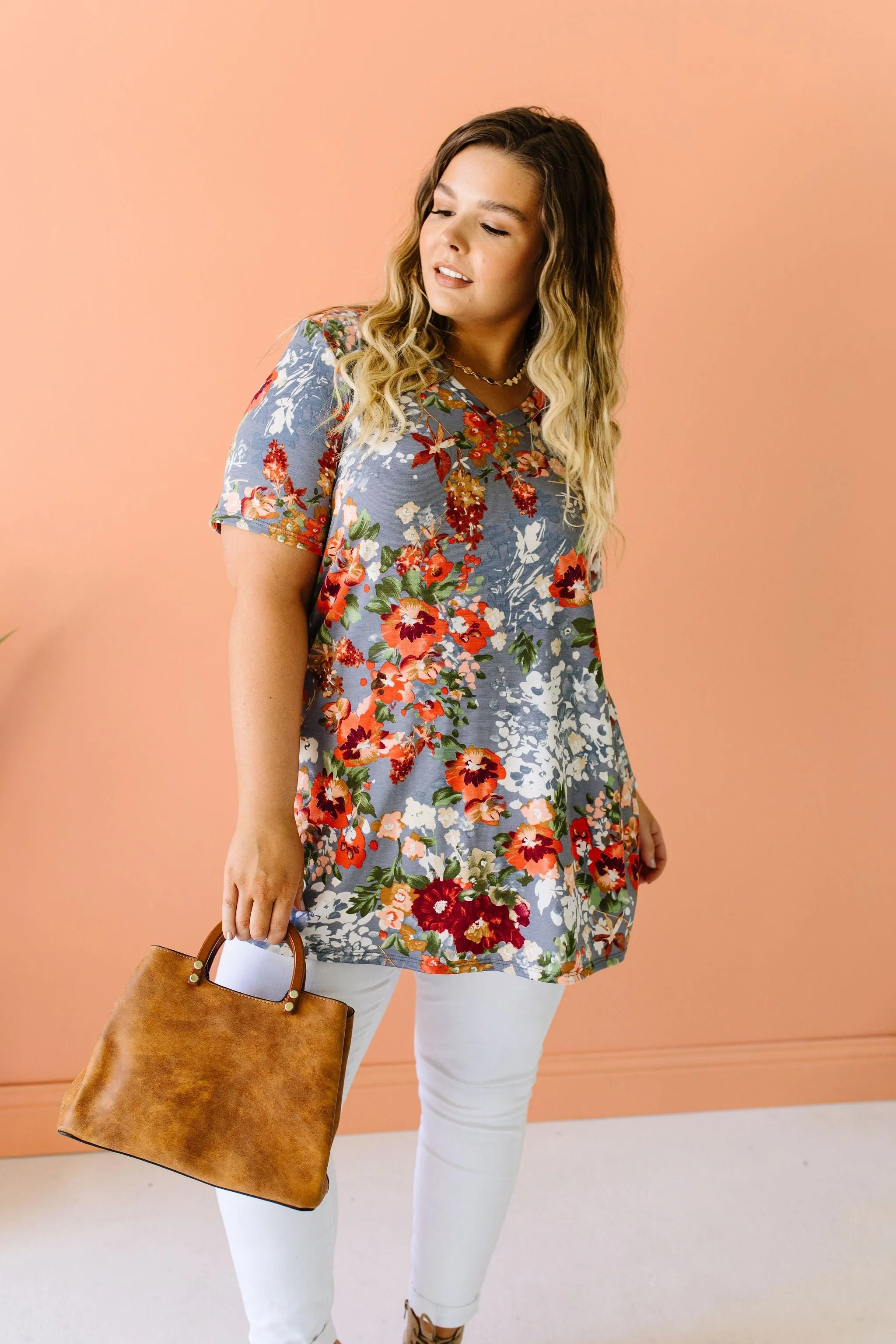 Wild Garden V-Neck